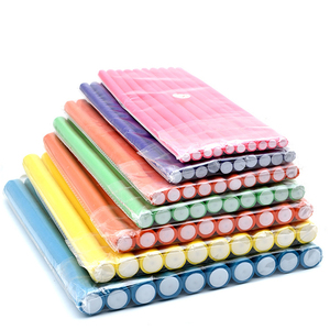 Bán Buôn Tùy Chỉnh Màu Sắc Kích Thước Cao Su Bọt Tóc Con Lăn Linh Hoạt Miếng Bọt Biển Curling Rod Cho Mái Tóc Dài Và Ngắn - Product Image 5