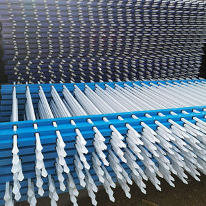 Clôture de jardin en métal personnalisée 6x8, clôture décorative en acier résidentielle, clôture en métal noir, <span class=keywords><strong>piquet</strong></span> en fer forgé, 7 pieds, écologique, poudre - Product Image 6