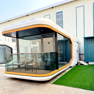 High Quality Steel Structure Portable Space Capsule House Extendable Residential Building <b>for</b> Outdoor Use <b>for</b> Schools Hotels - Product Image 3
