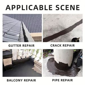 High Quality Polymer Asphalt <b>Waterproof</b> <b>Paint</b> Leak Repair Coating 5 Year Warranty Liquid for Roof Floor Wall Bridge Indoor - Product Image 5
