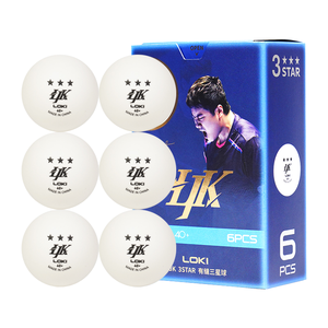 Paquete <span class=keywords><strong>de</strong></span> 6 Pelotas <span class=keywords><strong>de</strong></span> Tenis <span class=keywords><strong>de</strong></span> Mesa 3 Estrellas, 40+mm, ABS, Pelotas <span class=keywords><strong>de</strong></span> <span class=keywords><strong>Ping</strong></span> <span class=keywords><strong>Pong</strong></span>, para Entrenamiento y Competición, Precio <span class=keywords><strong>de</strong></span> Fábrica al por Mayor - Product Image 1