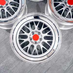 Прямые продажи с завода 15, 16, 17, 18, 19, 20, 21, 22, 24, 26, 28, 30 дюймов, Трехсекционные автомобильные колеса, классические кованые колеса из 3 частей - Product Image 5