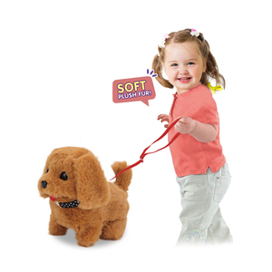 Offre Spéciale marche <span class=keywords><strong>chien</strong></span> <span class=keywords><strong>jeu</strong></span> électrique mini animal de compagnie simulation <span class=keywords><strong>aboie</strong></span> jouet animaux en peluche jouets en peluche pour les enfants - Product Image 1