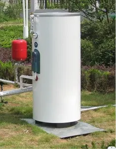 خزان مياه مضغوط بسعة 150L/180L/200L/250L/300l مخصص بعلامة مفاتيح شمسية خزان مياه منقسم (مع ملف نحاسي واحد)