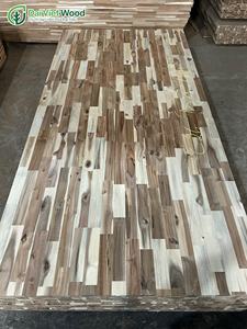 แผ่นไม้อะคาเซียสำหรับใช้ร่วมแผ่นไม้เนื้อแข็งเกรด AB ไม้ยางพาราสำหรับเคาน์เตอร์ครัวในร่มส่งตรงจากเวียดนาม - Product Image 5