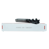 Set Tap Ulir Spiral HSS OEM M3-M12, Tap Metrik untuk Pemotongan Ulir Aluminium, Peralatan Mesin Industri