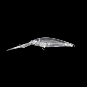 Meilleure personnalisation complète WF01 Semi-fini flottant à bec Long <span class=keywords><strong>Jerkbait</strong></span> plongée profonde non peint basse de l'escargot vente en gros de leurres vierges - Product Image 6