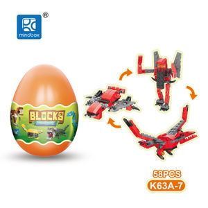 Nuevo K63A Dinosaur World, Bloques <span class=keywords><strong>de</strong></span> Construcción <span class=keywords><strong>de</strong></span> Plástico 8 en 1, Huevos <span class=keywords><strong>Sorpresa</strong></span> para Armar, Juguetes DIY para Niños, Mini Caja <span class=keywords><strong>de</strong></span> Regalo, Serie <span class=keywords><strong>de</strong></span> Huevos <span class=keywords><strong>Sorpresa</strong></span> - Product Image 3