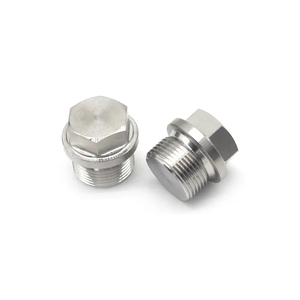 Tapones de tornillo de cabeza hexagonal DIN 910 tipo <span class=keywords><strong>2B</strong></span> 304L 316L M18 M16, piezas automotrices - Product Image 1