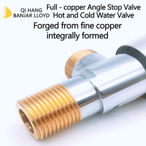 Válvulas de Ángulo de Cobre P57, Grifos para Lavadora, Mini Grifos Ahorradores de Espacio con Sellado Automático de Agua, Uso en Hoteles, Instalación Moderna y Fácil - Product Image 2