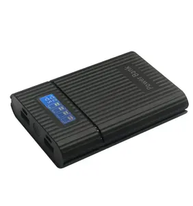 DIY Power Bank Case 4*18650 Battery Charge Storage Box 5V Dual USB Digital Display Charging Case For Smart Phones Battery Holder