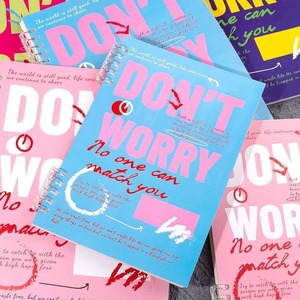 สมุดโน้ตแบบรีฟิล 6 รู ขนาด A5/B5 ปก PP กระดาษเส้นบรรทัด สำหรับนักเรียน/สำนักงาน; สมุดโน้ตแบบกำหนดเองพร้อมโลโก้ สมุดโน้ตน่ารัก - Product Image 1