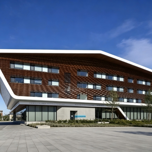 Bâtiment de bureaux préfabriqué multi-étages <span class=keywords><strong>en</strong></span> structure métallique, résistant au feu et aux vents forts, taille personnalisée pour bureaux - Product Image 2