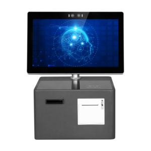 뜨거운 판매 15.6 인치 셀프 체크인 키오스크 소규모 호텔 여권 스캐너 카드 디스펜서 HD 카메라 지원 정전식 터치 스크린 지불 - Product Image 6