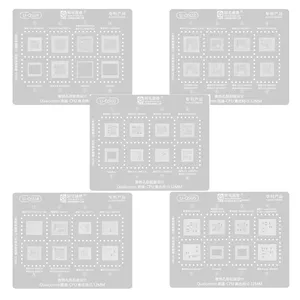Amaoe U-QSU 1-5 BGA Reballing Solder Template Stencil pour Qualcomm Snapdragon SM8450/SM8350/SM6225/SM8150/<span class=keywords><strong>SDM636</strong></span> RAM496 RAM556 - Product Image 1