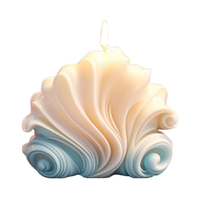Bougie de luxe faite à la main Sea Shell Art nouveauté parfumée pour Noël Pâques Nouvel An chinois