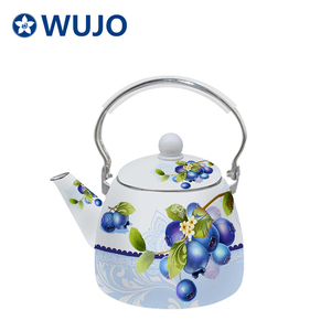 Enamel <strong>Modern</strong> Tea Water <strong>Kettle</strong> With Handle - Product Image 5