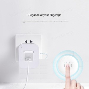 Enchufe Inteligente 2 con Panel Táctil, Adaptador de Enchufe Remoto con Control por Aplicación EWeLink y Material de PC - Product Image 4