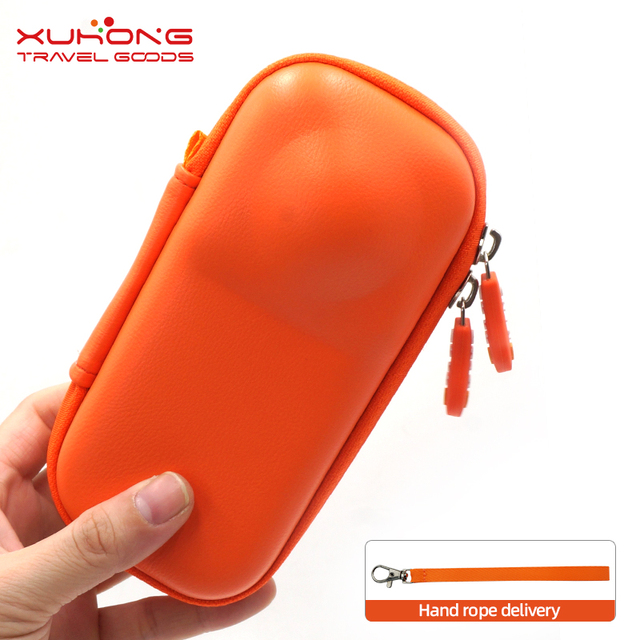 All-in-One Waterproof EVA for Insta360 X3 X4 360 Camera Storage Bag Holds Invisible Selfie Stick Batteries SD Card