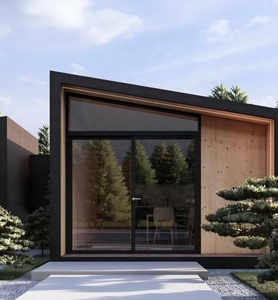 Casa Prefabricada <span class=keywords><strong>de</strong></span> <span class=keywords><strong>Madera</strong></span> Ecológica, Aislada para Todas las Estaciones, Impermeable, con Energía Solar, para Vacaciones, Campamentos y Hoteles - Product Image 1