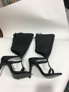 Sandali con Tacco Personalizzati 2026 per Donna, Scarpe Sexy da Club, Eleganti <span class=keywords><strong>Tacchi</strong></span> Alti in Ecopelle per Estate e Inverno - Product Image 4