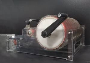 Machine à <span class=keywords><strong>carder</strong></span> manuelle en fibre de coton à tambour à <span class=keywords><strong>aiguille</strong></span> en acier inoxydable 20cm - Product Image 3