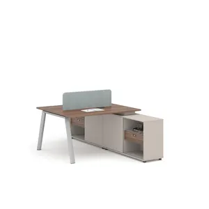 באיכות גבוהה מודרני עיצוב מלמין משרד Furniture2 4 6 8 מושב צוות העבודה שולחן להתאמה אישית גודל וצבע