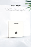 Wi-fi Portable Mini Tp Link Ap Comfast CF-E538AC Point d'accès mural 1200Mbps Point d'accès sans fil Extender Wireless Booster