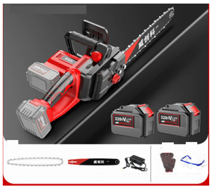 Motosierra Inalámbrica de 42V con Batería de Litio Dual, Sierra Manual de 16 Pulgadas con Lubricación Automática para Jardinería, Corte de Madera, OEM - Product Image 5