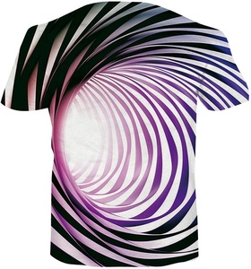 T-shirts classiques à col rond en polyester vierge pour hommes/garçons, fabriqués au Pakistan en gros, par sublimation, 2026 - Product Image 3