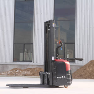 国内のセルフローディングパレットスタッカーと電動油圧フォークリフトは優れた性能を発揮します - Product Image 2