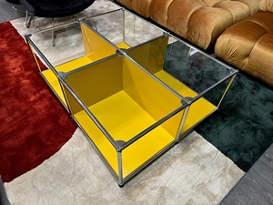 Wohnzimmer Schrank TV-Ständer Modularer Lagers chrank Wohn möbel Einfacher Stil Metall glas Modularer Schrank - Product Image 3