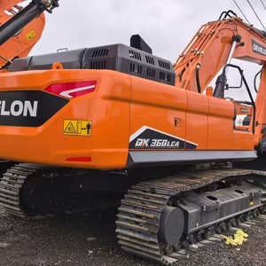 รถขุดตีนตะขาบ DEVELON DX360LCA ใหม่เอี่ยม ขนาด 36 ตัน พร้อมเครื่องยนต์ Doosan PLC และเกียร์บ็อกซ์ สำหรับขาย - Product Image 4