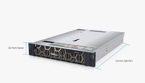 Stok baru rak 2U Server R750XS 4314*2 2.4GHz 32G * 8 480GSSD * 2 H345 800W * 2" - Product Image 2