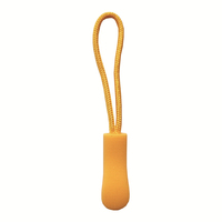 Accessoire de sac à vêtements personnalisé, tirette de fermeture éclair en PVC colorée découpée au laser, moulée par injection, écologique