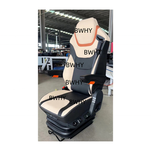 Asiento de Conductor para Camión de Servicio Pesado con Suspensión Neumática Ajustable y Airbag Modelo Popular - Product Image 1