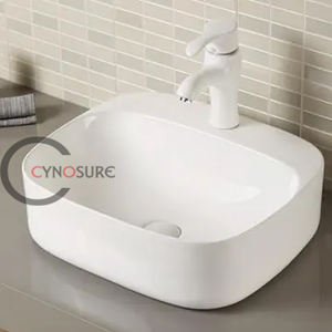 Lavabo de Cerámica Blanco Artístico - Product Image 3