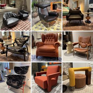 OKF Chaise de salle à manger moderne et minimaliste en acier inoxydable pour chambre à coucher salon et ensemble de chaises de canapé de loisirs - Product Image 5