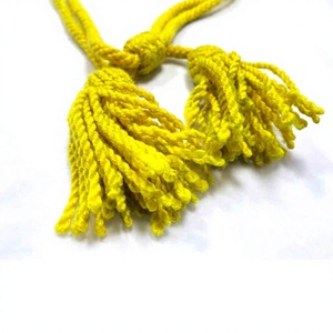 สายรัดหมวกสีทึบสายเชือกผูกหมวกทรงกลมแบบกำหนดโลโก้ได้เอง - Product Image 2
