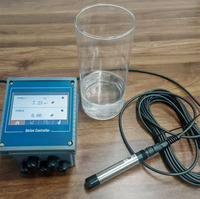 Analyseur numérique d'oxygène dissous haute performance, capteur DO, précision 3% FS, sortie RS-485 Modbus pour l'aquaculture