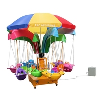 Nouveau design Chaise volante rotative pour enfants Carrousels Merry Go Round Fairground Grand équipement de divertissement en plein air