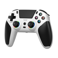 Joystick Inalámbrico BT para Juegos con Efecto Hall, Función Turbo, Macro Programable, 9 Modos, Controlador RGB para PS5
