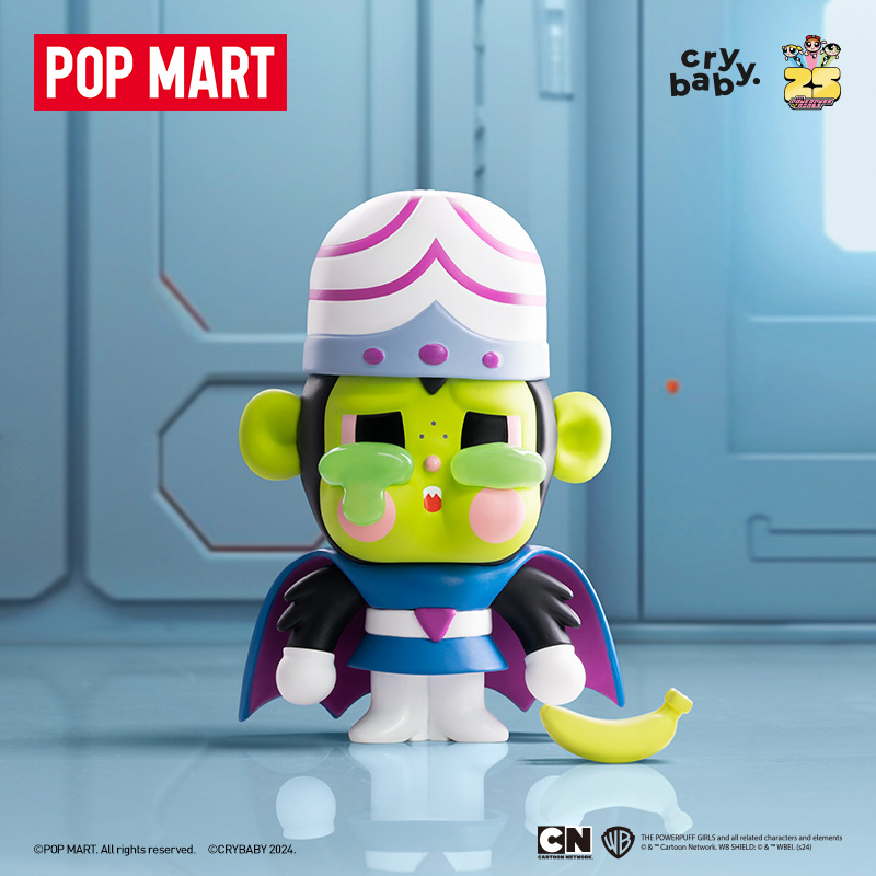 【未開封】POPMART Hand in Hand CRYBABY Crybaby Pop Mart Hand in Hand Series Falling for the Bloom