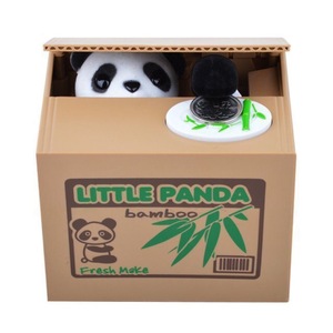 Nueva Versión Mejorada del Panda Ladrador <span class=keywords><strong>de</strong></span> Dinero, Regalo Creativo <span class=keywords><strong>de</strong></span> <span class=keywords><strong>Ahorro</strong></span>, <span class=keywords><strong>Caja</strong></span> <span class=keywords><strong>de</strong></span> Papel con Diseño <span class=keywords><strong>de</strong></span> Dibujos Animados, Material ABS, Embalaje para Cumpleaños - Product Image 5