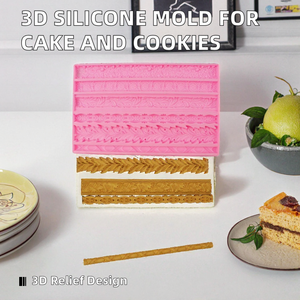 Molde de Silicona 3D con Relieve para Decoración de Pasteles, Fondant, Galletas, Cupcakes, Dulces y Arcilla - Product Image 2