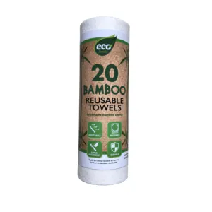 2021, 100% натуральное бамбуковое волокно, Кухонное бумажное полотенце, машинная стирка, Органическая Бамбуковая ткань для очищения пола, тряпочка для посуды, мочалка