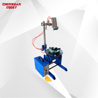 Positionneur de soudage circulaire CNC avec élévateur de torche pneumatique et mandrin à 3 mors pour le soudage circulaire de quincaillerie de bride de tuyau