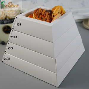 Sunshine Custom Brand <b>Packaging</b> Logo to Go Pyramid Box to Share Cardboard Pyramid Food Box Cardboard Manufacturers - Product Image 3