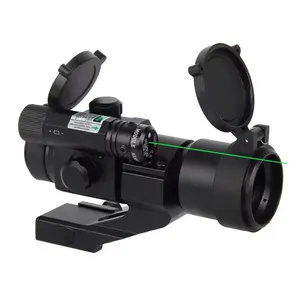 Harga pabrik 1X30 merah titik hijau penglihatan optik dengan Laser hijau M3 refleks berburu lingkup taktis