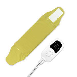 เข็มขัดนวดไฟฟ้าพร้อมระบบควบคุมเวลา สายยาว 2 เมตร ปลั๊กแบบ US แบตเตอรี่ลิเธียมแบบชาร์จได้ สำหรับไหล่ คอ เอว - Product Image 1